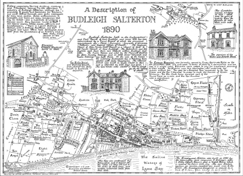 Harry Lane Map 1890 product photo